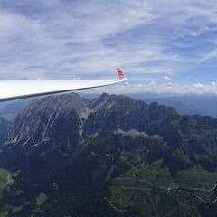 Flugwegposition um 11:06:59: Aufgenommen in der Nähe von Bad Mitterndorf, 8983, Österreich in 2169 Meter